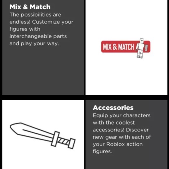 Jazawares ROBLOX CLASSICS Series 6 Action Figures 22 Piece Play Set - Picture 7 of 8